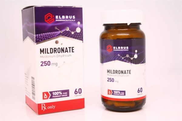 Mildronate (Mildronate Dihydrate) (Elbrus Pharma) (60 Cápsulas x 250mg) - Image 2
